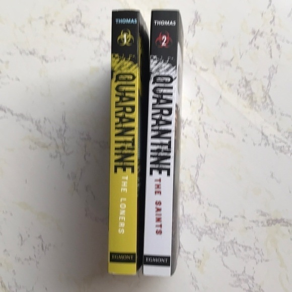 LEX THOMAS PAPERBACK QUARANTINE SET OF TWO BOOKs - Picture 2 of 5